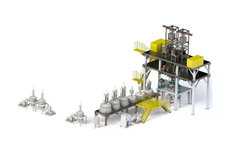 Double Screw Continuous Mixer