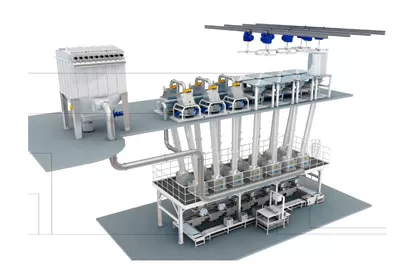 Auxiliary Material Automatic Batching System