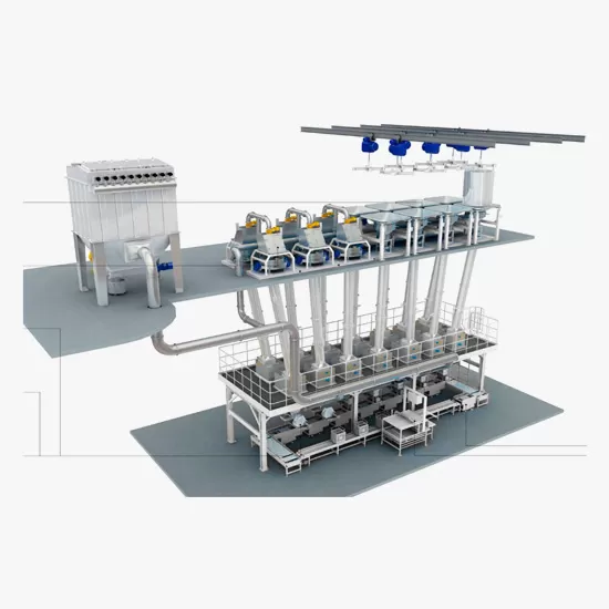 Auxiliary Material Automatic Batching System